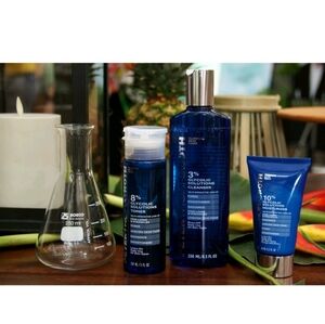 Peter Thomas Roth 3 Glycolic Solutions Set Cleanser Toner Moisturizer NEW